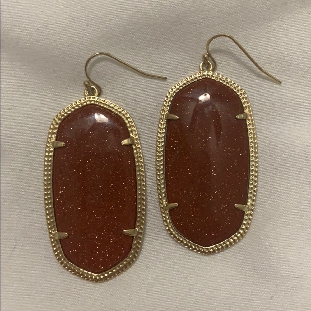 Kendra Scott Goldstone Danielle Earrings